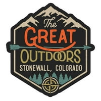 Stonewall Colorado Veliki na otvorenom dizajnira naljepnicu vinilne naljepnice