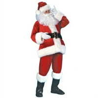 Meihuida Santa Claus odijelo Cosplay Muška ženska kostim za odrasle, m