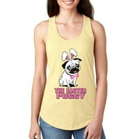 Xtrafly Odjeća Ženska morska uši za pse uši Uskršnji badny Holiday Rabbit Spring Racer-Back Tank-Top