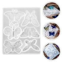 Silikonske naušnice iz kalupa DIY leptiri oblikovani vingler ogrlica nakit privjesak kalup
