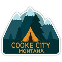 Cooke City Montana Suvenir Dekorativne naljepnice
