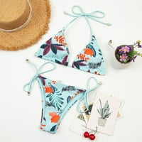 Bikinis za žene plus veličine, axxd bandeau zavoj bikini set push-up brazilski kupaći kostimi za kupaći