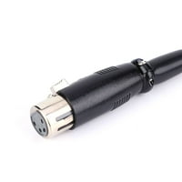 Kabel za napajanje adaptera, crni izdržljiv. Višenamjenski kabel kamere za V Mount bateriju