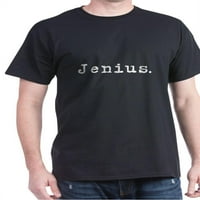 Cafepress - majica Crna Jenius majica - pamučna majica