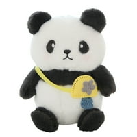 Crtana mala panda plišana igračka punjena lutka pogodna jednostavna plišana plišana ključa za dječji