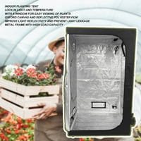 Zatvoreni šator za uzgoj, metalni okvir za sadnju šator sa prozorom za povrće Flowers
