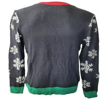 Muški ružni praznični pulover džemperi Santa Claus Medium