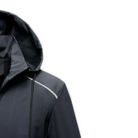 Feesfes muns fleece jakna odvojiva kapa vodootporna, otporna na prljavštinu, otporna na vjetar, patentni