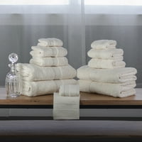 Superior CAOIMHHHE Organic Pamuk solidan 6-komadni set ručnika