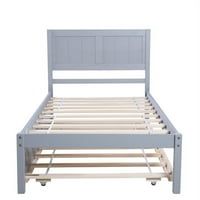 Dekor Twin Veličina platforme uz krevet Drvo platforme krevet sa trošenjem