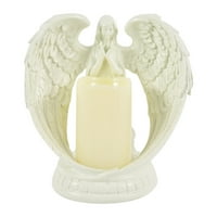 Ankishi sintetička smola anđela držač svijeće stilski statua bijelih anđela