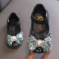 Dječja obuća modne cipele s ravnim donjem princezom s dijamantskim cipelama za jednokrevetne cipele