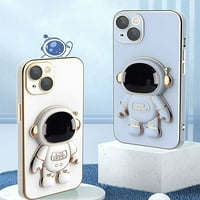 Poklopac kućišta Skrivena postolja Astronaut za iPhone 14, slatka futrola za telefon sa poklopcem zaštitnika