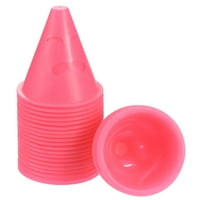UXCell Agility Cones Sports Conses marker za obuku sa ekspresijskim rupama, ružičastom paketom