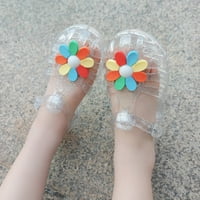 Penkiiy Toddler cipele za bebe djevojke slatke voće Jelly boje izdubljene neklizajuce mekane jedino