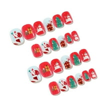 Božićne naljepnice za nokte naljepnice Festival bundeve omotači vodootporni pribor za full diy manikir
