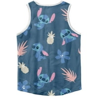 Prilagođeni Disney Lilo & Stitch Tops majica bez rukava ljetni modni vrhovi rezervoara za djecu