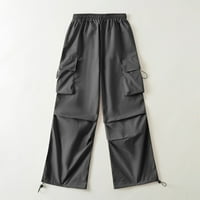 TOQOT teretne hlače Žene- Ležerne sa džepovima Izvođenje džepova Komftilne vrećice Plus vezene hlače