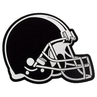 Muška antigua crna Cleveland Browns Metallic Logo Tributelo Polo