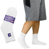 Falari dijabetičke čarape gležanj unise liječnici odobrene čarape veličine 10- bijela