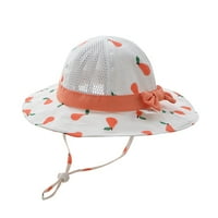 Dyfzdhu kašika šeširi za dječake Djevojke voćne kopče za sunčanje za sunčanje kapice
