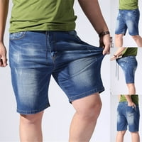 Muške jeanske kratke hlače Ljetne na otvorenom Ležerne prilike Labave lagane kratke hlače sa džepovima