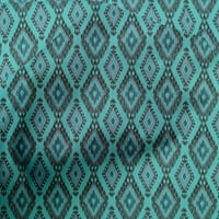 Onuone pamučne kambričke tkanine Argyle Style Ikat Ispiši šivanje tkanine BTY Wide