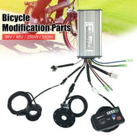 -Bike kontroler + LED displej senzor palac gas za gas električni bicikl KT 36V 48V 250W 15A SM dijelovi