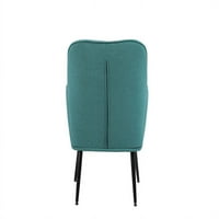 Cterwk Moderna središnja stolica Velvet Fotelja za dnevnu sobu Spavaća soba ured, zelena