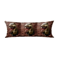 Dinosaur opeka zidni jastuk za zidni jastuk za jastučni jastuk za jastučnicu