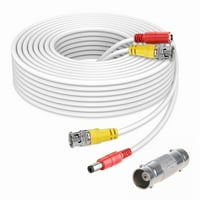 Na bijeloj 150FT BNC produženi kabel kompatibilan sa Swann Pro-T 1080p dnevnom noćnom sigurnošću