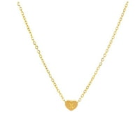 Frehsky ogrlice za žene Ženska modna slova slova srca Ogrlica s labicom vrata klavikule