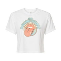 The Rolling Stones Arch Logo - Juniors obrezana majica pamučne mješavine