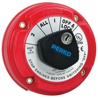 PERKO 8504DP Srednja zaštita za odabir baterije sa sigurnosnim vezom i zaključavanje na terenu alternatora