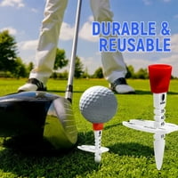 Bobasndm Visoka stabilnost Golf majica Visina Podesivi golf Tees Neraskidivi stabilni izdržljivi golf