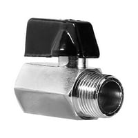Lagani mini kuglični ventil, izdržljiv priključak za cijevi, za redovni rad 1 2 3 8 1 4 1 8 BSP muški