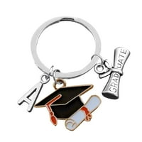 Ključni prstenovi Z Z abecede Diplomski ključ Prilagođeni diplomski poklon Privjesak za ključeve Key