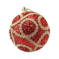 Xmas Božićne dekorativne ukrase ukras ornament Kugla Glitter Trether Rhinestone Dekoracija visi