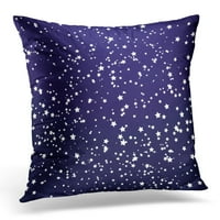 Astronomije nebeske zvijezde Božić na tamnoplavom uzoru Sažetak svijetli jastučni jastučni poklopac