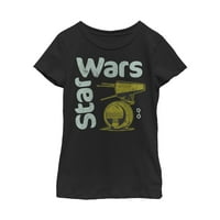 Djevojke zvijezde ratove: uspon Skywalker D- GRAFIC grafički tee crni mali