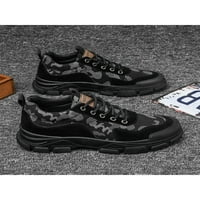 Harsuny muške tenisice kamuflažne ležerne cipele za hodanje čipke Up radne cipele Sportski klizanje