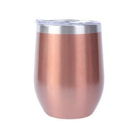 Bildsown Creative Unise Egstshell Cup, jednostavan stil solidne od nehrđajućeg čelika u obliku slova