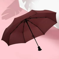 SHLDYBC Compact Potpuno automatski putni kišobran Vjetar i vodootporni kišobran UV zaštita golf kišobran muškarci i žene Kišobrani, sjenčani proizvodi, ljetni štednji