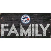 Toronto Blue Jays 12 '' 6 '' Porodični znak