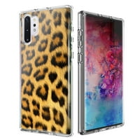 Mundaze Samsung Galaxy Note Classic Leopard Design Dvoslojni poklopac telefona