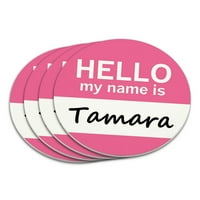 Tamara Pozdrav moje ime je coaster set