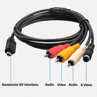 GUY-TECH 5FT AV A V TV Video Audio kabel kompatibilan sa Handycam HDR-CX560 V E L CX560 R