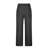 Homodles muške lagane hlače - tiskane hlače tamno siva veličina xxl