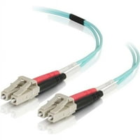 C2G LC-LC 40-100GB 50- OM Duple Multimode PVC optički kabel - Aqua