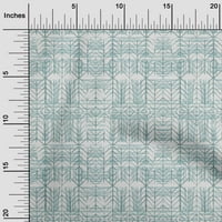 Onuone svilena tabby prašnjave teal plave tkanine geometrijske akvarelne plovne projekte Dekor tkanina
